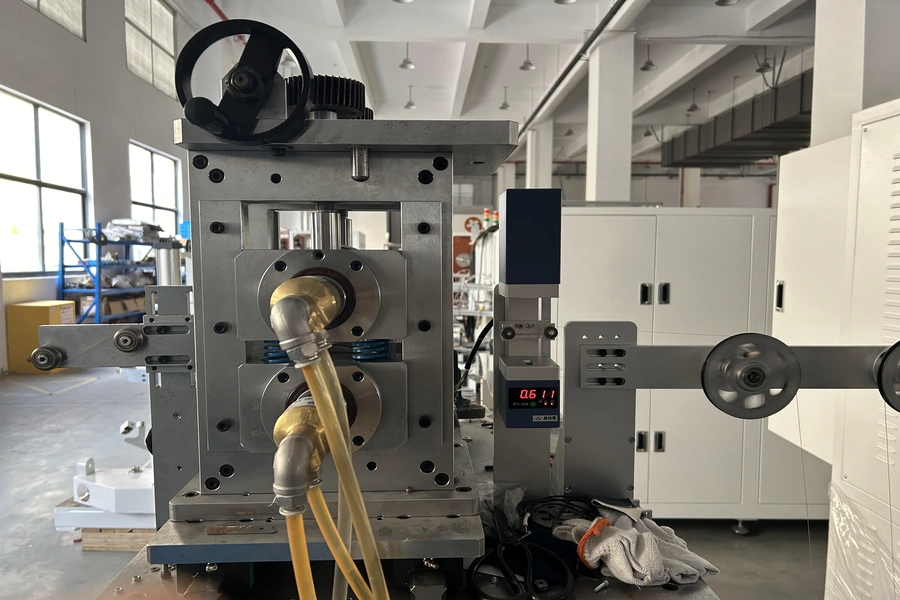 copper wire flattening machine,